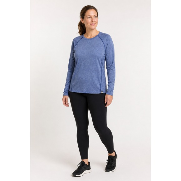 Rei Co-Op Tops - REI Co-op Women's XL Blue Heather Long Sleeve Active Performance Shirt
